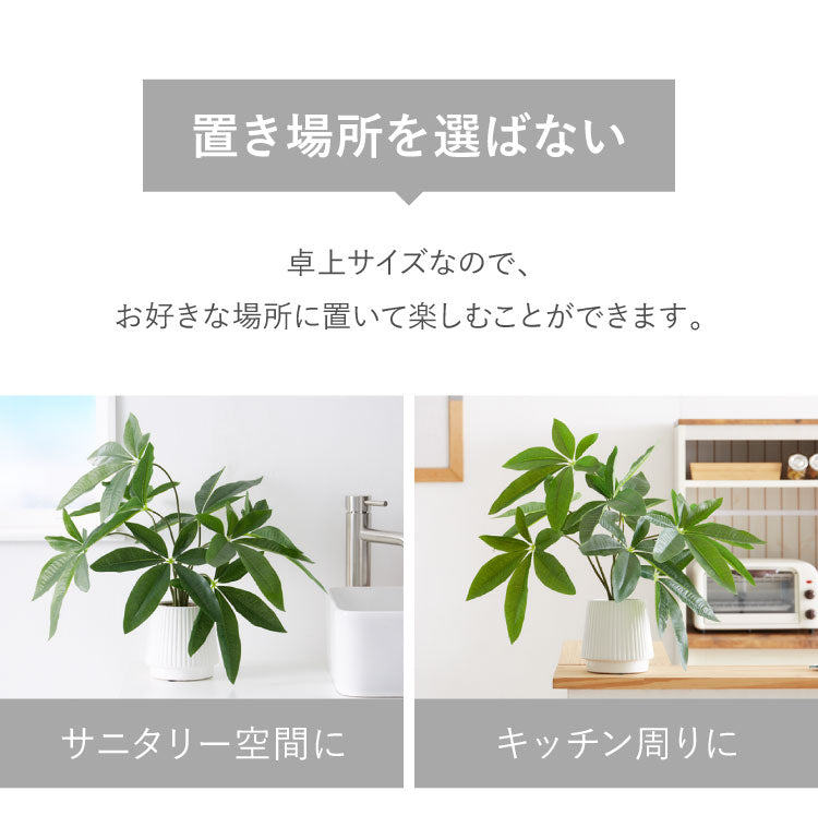 パキラ フェイクグリーン 観葉植物 フェイク 人工観葉植物 造花 インテリア リアル おしゃれ 鉢 お祝い 樹 木 室内 人気 玄関 リビング オフィス 部屋 シンプル(代引不可)