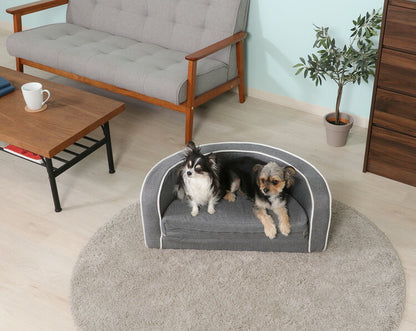 ペットソファ 折りたたみ仕様 ペットフロアソファ 犬 猫 小動物 ペットクッション ペットベッド ペット用品 小型犬 いぬ イヌ ペット用 犬ベッド 猫ベッド(代引不可)