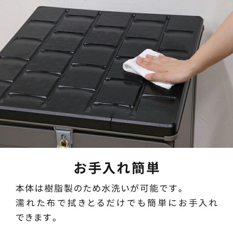 収納ボックス 大容量 150L 宅配ボックス 置き配 物置 洗える ストレージボックス 防水 屋外 収納庫 ゴミ箱 ストッカー 収納 玄関 ベランダ ガーデン 園芸(代引不可)