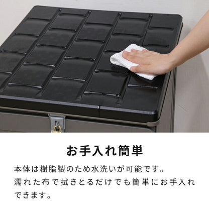 収納ボックス 大容量 150L 宅配ボックス 置き配 物置 洗える ストレージボックス 防水 屋外 収納庫 ゴミ箱 ストッカー 収納 玄関 ベランダ ガーデン 園芸(代引不可)