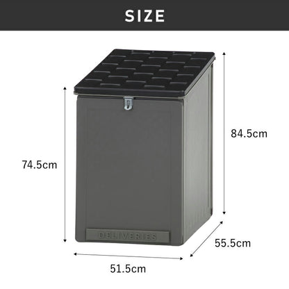 収納ボックス 大容量 150L 宅配ボックス 置き配 物置 洗える ストレージボックス 防水 屋外 収納庫 ゴミ箱 ストッカー 収納 玄関 ベランダ ガーデン 園芸(代引不可)