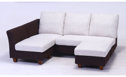 ソファ カウチソファ 3人掛け 幅188 おしゃれ 北欧 ファブリック カフェ ソファー sofa 三人掛け 3P ローソファ フロアソファ かわいい(代引不可)