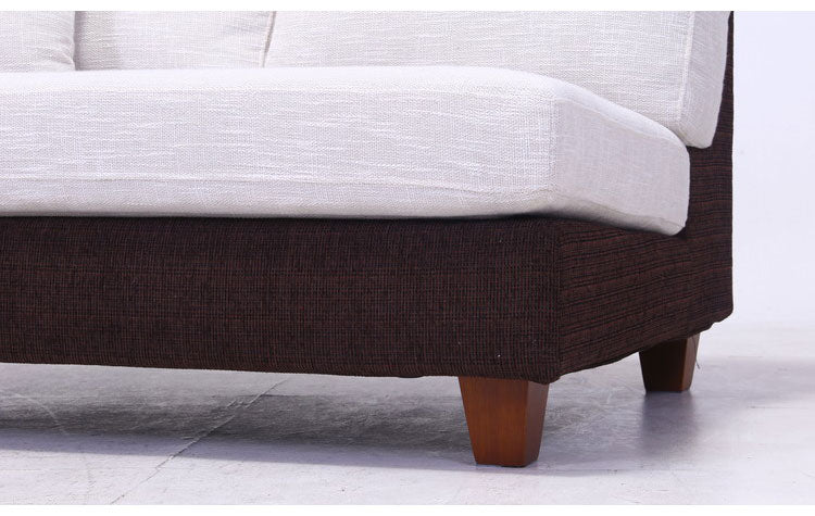 ソファ カウチソファ 3人掛け 幅188 おしゃれ 北欧 ファブリック カフェ ソファー sofa 三人掛け 3P ローソファ フロアソファ かわいい(代引不可)