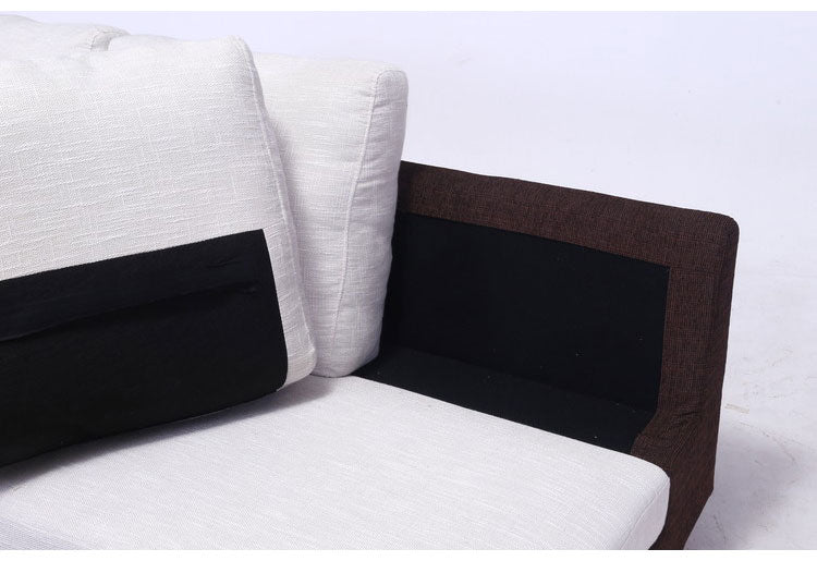 ソファ カウチソファ 3人掛け 幅188 おしゃれ 北欧 ファブリック カフェ ソファー sofa 三人掛け 3P ローソファ フロアソファ かわいい(代引不可)