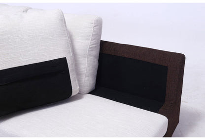 ソファ カウチソファ 3人掛け 幅188 おしゃれ 北欧 ファブリック カフェ ソファー sofa 三人掛け 3P ローソファ フロアソファ かわいい(代引不可)