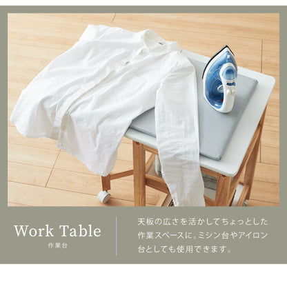 バタフライワゴン 折り畳み式 キッチンワゴン 3段 幅35cm キャスター付き 木製 天然木 サイドワゴン キッチンラック リビング デスク テーブルワゴン北欧 作業台 おしゃれ 韓国インテリア