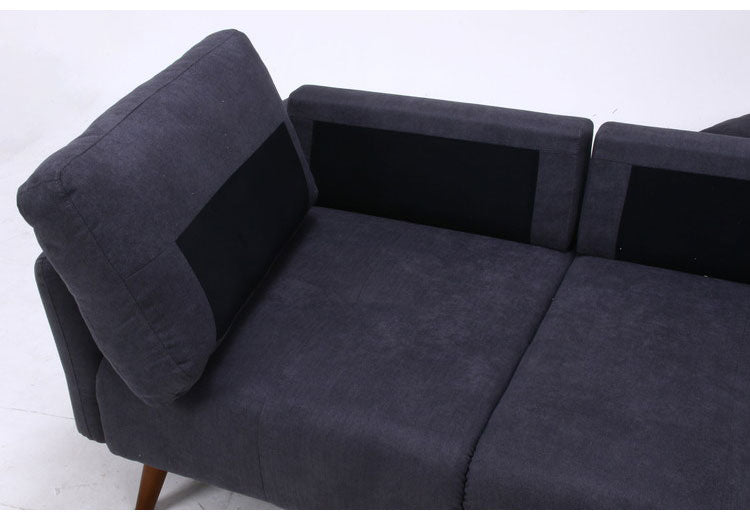 ソファ 2人掛け 幅167 背もたれ可動 おしゃれ 北欧 ファブリック カフェ ソファー sofa 二人掛け 2P ローソファ フロアソファ かわいい(代引不可)