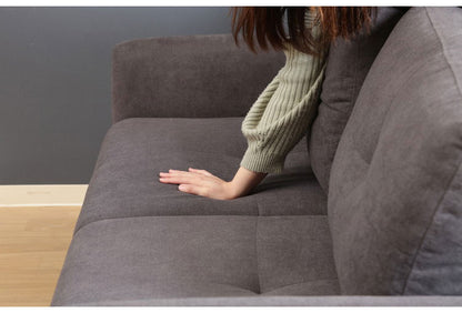 ソファ 2人掛け 幅167 背もたれ可動 おしゃれ 北欧 ファブリック カフェ ソファー sofa 二人掛け 2P ローソファ フロアソファ かわいい(代引不可)