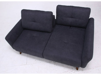 ソファ 2人掛け 幅167 背もたれ可動 おしゃれ 北欧 ファブリック カフェ ソファー sofa 二人掛け 2P ローソファ フロアソファ かわいい(代引不可)