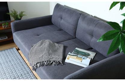 ソファ 3人掛け 幅195 背もたれ可動 おしゃれ 北欧 ファブリック カフェ ソファー sofa 三人掛け 3P ローソファ フロアソファ かわいい(代引不可)