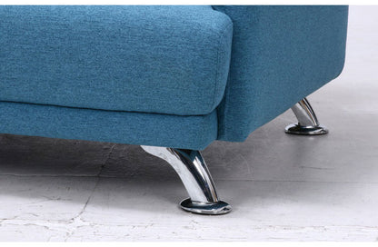 ソファ ハイバックソファ 2人掛け 幅160 ターコイズブルー おしゃれ 北欧 ファブリック カフェ ソファー sofa 二人掛け 2P ローソファ フロアソファ かわいい(代引不可)