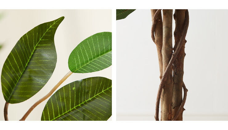 人工観葉植物 フィカス ロータイプ ゴムの木 フェイクグリーン インテリアグリーン 造花 観葉植物 人工 フェイク グリーン(代引不可)