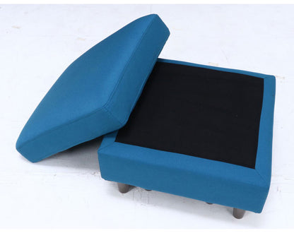 ソファ カウチソファ 3人掛け 幅185 ヘッドレスト付き オットマン スツール おしゃれ 北欧 ファブリック カフェ ソファー sofa 三人掛け 3P ローソファ フロアソファ かわいい(代引不可)