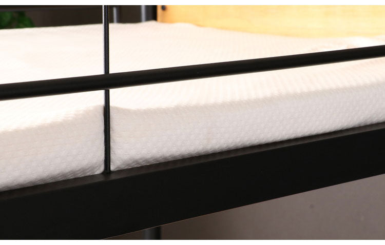 2段ベッド ベッドフレーム スチール 木製 おしゃれ 木製 北欧 ベッド かわいい パイプベッド 西海岸 子供用 大人用 キッズ 子供部屋(代引不可)