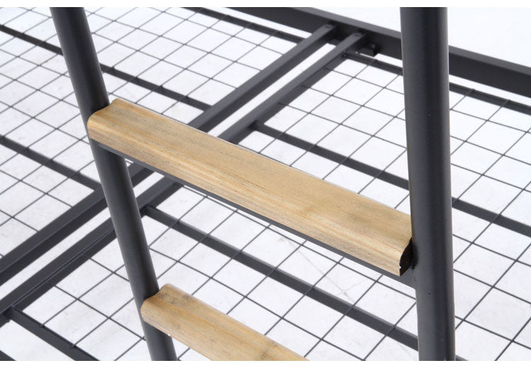 2段ベッド ベッドフレーム スチール 木製 おしゃれ 木製 北欧 ベッド かわいい パイプベッド 西海岸 子供用 大人用 キッズ 子供部屋(代引不可)