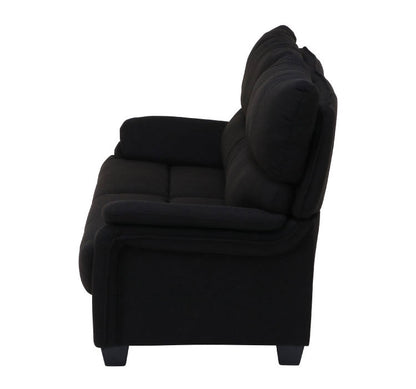 ソファ ハイバックソファ 3人掛け 幅200 ブラック ベージュ おしゃれ 北欧 ファブリック カフェ ソファー sofa 三人掛け 3P ローソファ フロアソファ かわいい(代引不可)