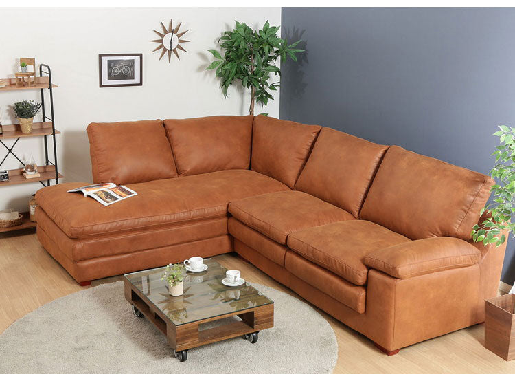 ソファ カウチソファ 3人掛け 4人掛け 幅300 おしゃれ 北欧 超大型 レザー 合皮 カフェ ソファー sofa 三人掛け 2.5P ローソファ フロアソファ かわいい(代引不可)