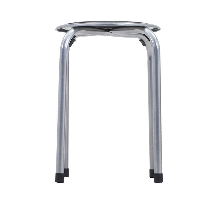 パイプ丸イス 12脚セット パイプイス パイプ丸椅子 スツール スタッキング チェア 積み重ね可 会議イス 会議椅子 小さめ 組立不要 完成品(代引不可)