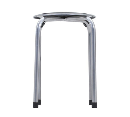 パイプ丸イス 12脚セット パイプイス パイプ丸椅子 スツール スタッキング チェア 積み重ね可 会議イス 会議椅子 小さめ 組立不要 完成品(代引不可)