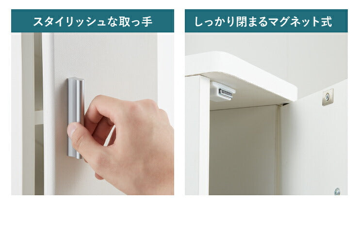 トイレラック 幅16×奥行45×高さ62cm キャスター付き 隙間収納 スリム 省スペース 新生活 収納 サニタリー収納 トイレ収納 トイレ収納カート トイレ ラック ストッカー トイレットペーパー ホワイト