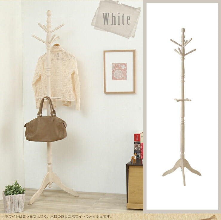 アンティークコートハンガー コートハンガー ハンガーラック ハンガーポール 収納 玄関 アンティーク コート ハンガー 木製