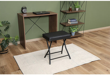 ワイドチェア 折り畳み式 4点セット 肉厚 クッション コンパクト 軽量 キッチン 腰掛け スツール 椅子 ゆったり(代引不可)