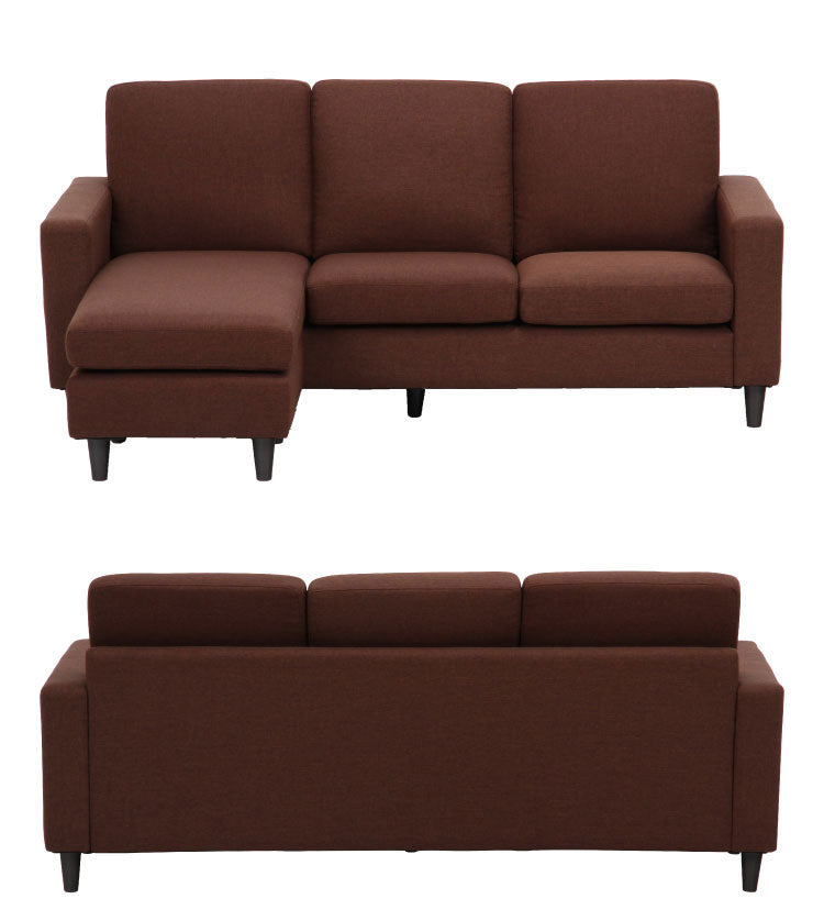 ソファ カウチソファ 3人掛け 幅186 おしゃれ 北欧 レザー 合成皮革 カフェ ソファー sofa 三人掛け 3P ローソファ フロアソファ かわいい(代引不可)