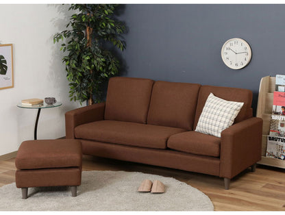 ソファ カウチソファ 3人掛け 幅186 おしゃれ 北欧 レザー 合成皮革 カフェ ソファー sofa 三人掛け 3P ローソファ フロアソファ かわいい(代引不可)