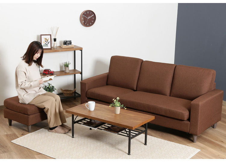 ソファ カウチソファ 3人掛け 幅186 おしゃれ 北欧 レザー 合成皮革 カフェ ソファー sofa 三人掛け 3P ローソファ フロアソファ かわいい(代引不可)