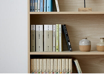 本棚 スリム 書棚 6段 幅60 高さ134 奥行17 木製 ブックシェルフ 収納 薄型 シェルフ ハイタイプ カラーボックス おしゃれ