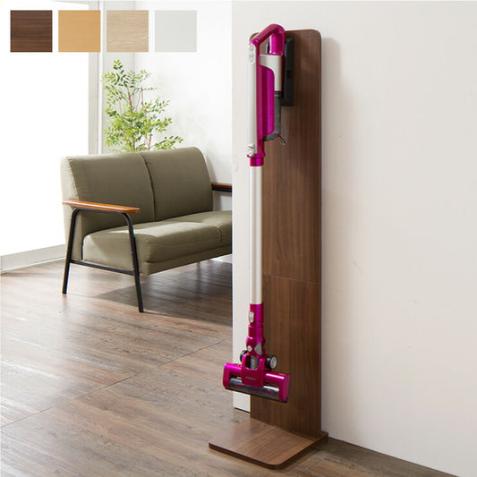 クリーナースタンド スティッククリーナースタンド ダイソン対応 ダイソン dyson 木製 充電 省スペース 立ち置き 壁寄せ クリーナーラック 収納ラック 掃除機立て 掃除機収納 クリーナー収納 コードレスクリーナー