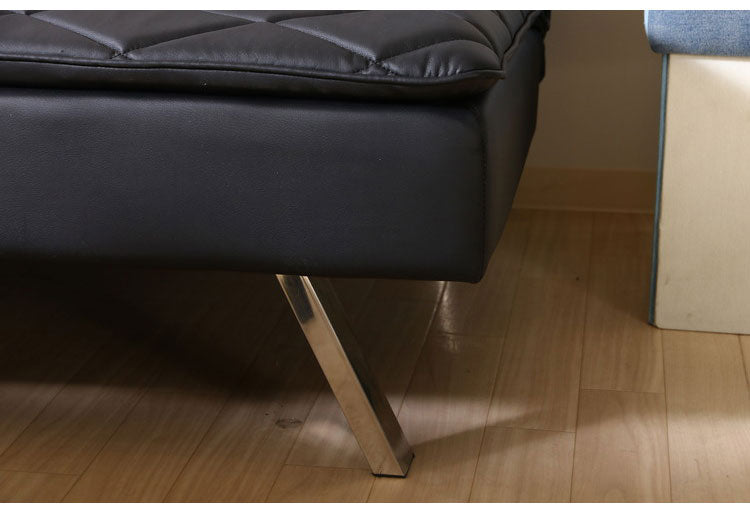 ソファ ソファベッド 3人掛け 幅180 おしゃれ 北欧 レザー 合皮 カフェ ソファー sofa 三人掛け 2.5P ローソファ フロアソファ かわいい(代引不可)