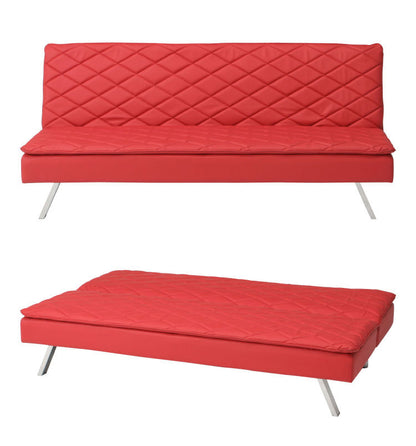 ソファ ソファベッド 3人掛け 幅180 おしゃれ 北欧 レザー 合皮 カフェ ソファー sofa 三人掛け 2.5P ローソファ フロアソファ かわいい(代引不可)