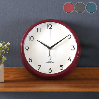 電波掛時計 直径27cm 北欧 おしゃれ シンプル 電波時計 掛け時計 プレゼント ギフト 結婚祝い 新築祝い インテリア雑貨 壁掛け時計 かけ時計(代引不可)