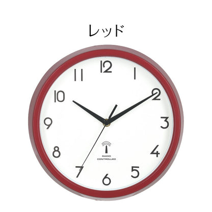電波掛時計 直径27cm 北欧 おしゃれ シンプル 電波時計 掛け時計 プレゼント ギフト 結婚祝い 新築祝い インテリア雑貨 壁掛け時計 かけ時計(代引不可)