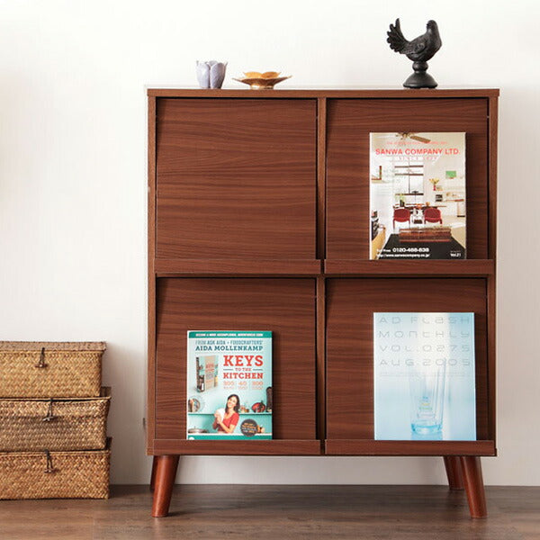 アルトシリーズ ディスプレイラック 4マス 北欧 モダン インテリア おしゃれ(代引不可)