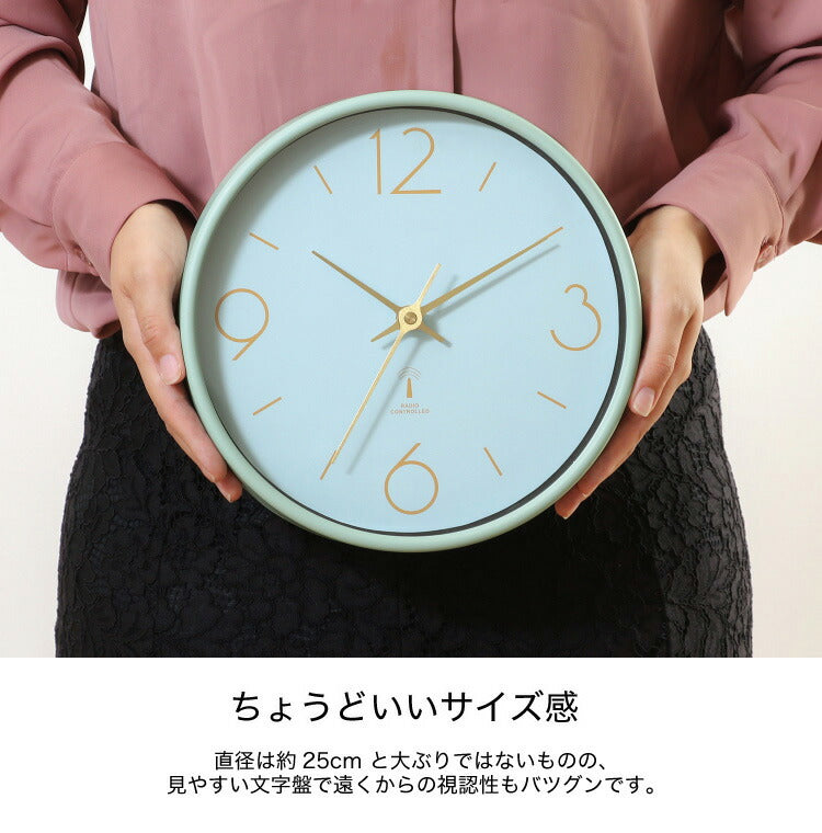 電波掛時計 電波時計 おしゃれ 北欧 かわいい 掛け時計 アンティーク