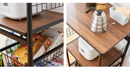 レンジワゴン 幅60cm キャスター付き レンジ台 レンジボード レンジラック キッチンラック ラック キッチン収納 収納(代引不可)