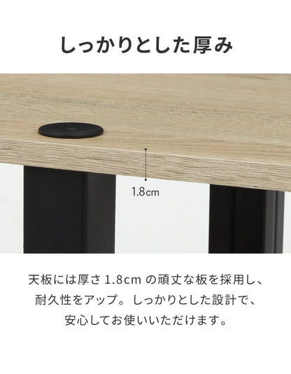 工具不要 テレビ台 キャスター付き 幅80cm オープンラック 木目調 収納家具 テレビボード リビングボード サイドボード TV台 TVボード AV機器 リビング ダイニング