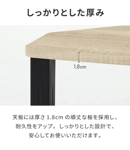 工具不要 コーナーテレビ台 コーナー用 幅100cm オープンラック 木目調 収納家具 テレビボード リビングボード サイドボード TV台 TVボード AV機器 リビング ダイニング