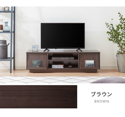 テレビ台 テレビボード フラップ扉 120幅 キャスター付き TV台 TVボード 木製 ローボード リビングボード 収納 ディスプレイ 隠しキャスター 見せる収納 収納家具 飾る フラップ式 ロータイプ