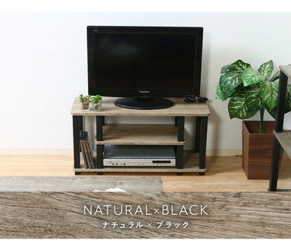 組立簡単 テレビ台 テレビラック 幅80 奥行30 テレビボード ローボード 収納 おしゃれ 棚 木製 木目 リビング スリム コンパクト