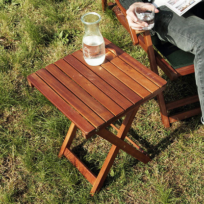 天然木アカシア折りたたみガーデンシリーズ【Philos】フィロス サイドテーブル(代引不可)