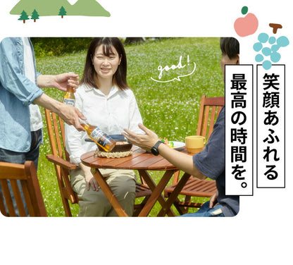 ガーデンチェア フォールディングチェア 肘付き 単品 庭 折りたたみ ガーデンファニチャーセット 雨ざらし おしゃれ ガーデニング テラス アウトドア バルコニー 木製 アカシア(代引不可)