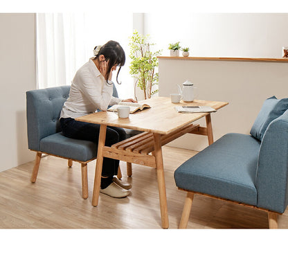 Natural Signature ダイニングテーブル ヘームル 120×70cm 天然木 木製 テーブル 食卓テーブル おしゃれ 北欧(代引不可)