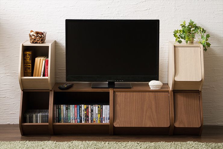 ブロックボックス Klotz スリムタイプ 扉付き 同色2個セット収納ボックス スタックボックス 収納ケース 箱 ケース(代引不可)