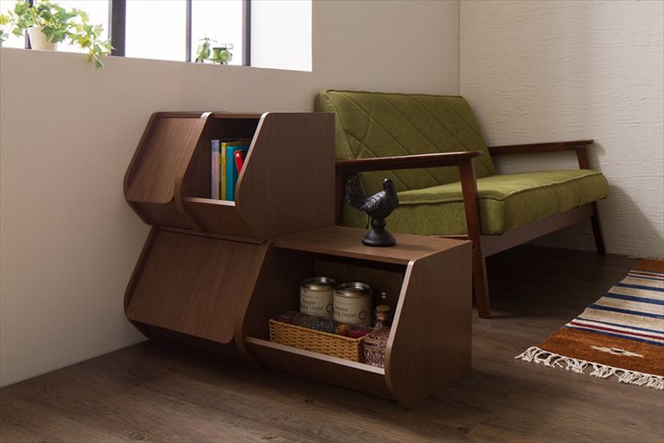 ブロックボックス Klotz ワイドタイプ オープン 同色2個セット収納ボックス スタックボックス 収納ケース 箱 ケース(代引不可)