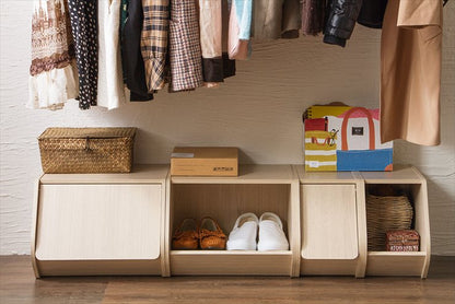 ブロックボックス Klotz ワイドタイプ オープン 同色2個セット収納ボックス スタックボックス 収納ケース 箱 ケース(代引不可)