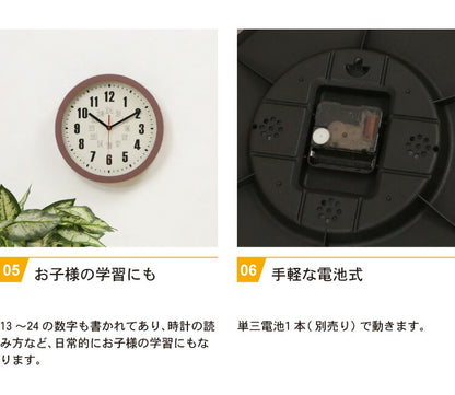 掛時計 直径30cm 掛け時計 ウォールクロック 壁掛け時計 レトロ 北欧 おしゃれ シンプル 子供部屋 子供学習 新生活 一人暮らし インテリア 雑貨(代引不可)