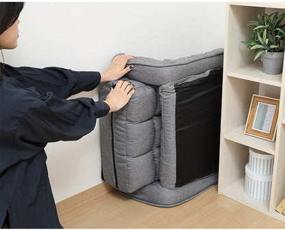 座椅子 リクライニング コンパクト フラット 多機能 肉厚 クッション リビング 折り畳み フロアソファ 椅子 チェア リラックス(代引不可)